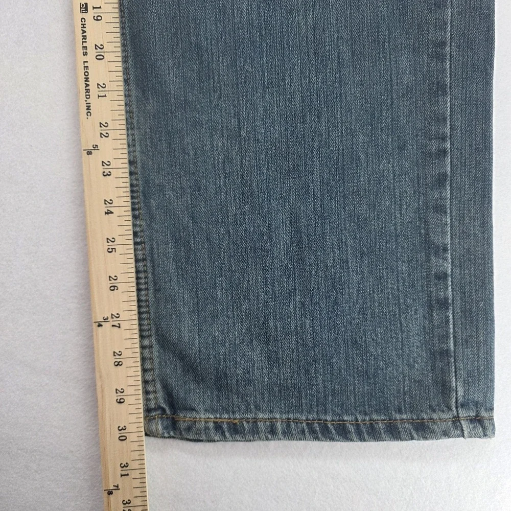 Levis 559 Jeans Mens 42x30 Dark Wash Relaxed Straight Leg Stretch Denim EUC